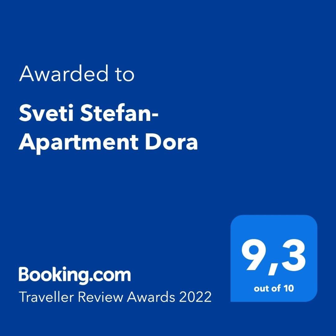Sveti Stefan- Apartment Dora Exteriér fotografie